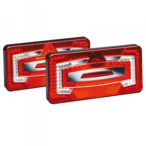 Feu LED rectangulaire droit JOKON - position/stop/clignotant & catadioptre 