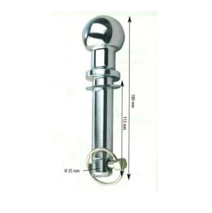 AXE DE CHAPE STANDARD DIA24 L180