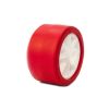 Galet bimatière blanc/rouge Diamètre 120 mm Longueur 70 mm Alésage 21 mm