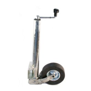 Roue jockey automatique rallongée longueur de tube 570 mm Roulette 220x60 mm