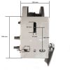 TREUIL MANUEL A CABLE (8M) CAPACITE MAXIMUM 1.589 KG