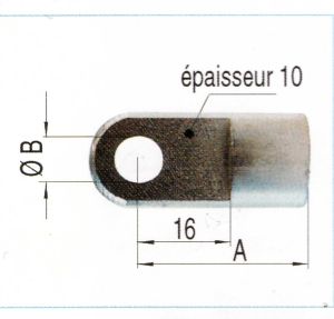 OEIL POUR RAG 14/28 - 10*36 M10