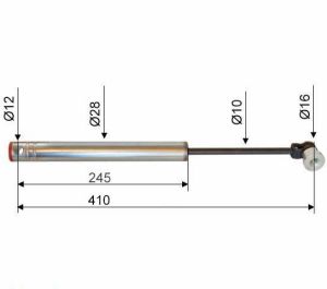 AMORTISSEUR DE TETE KNOTT KFL 12-14 A+B 