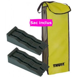 Kit de 2 cales de roue 5 T avec sac de transport 55x19,5x15