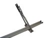RAIL PORTE VELOS RAIL LONGUEUR 1,34 METRE COMPLET POIDS 2,05 KGS