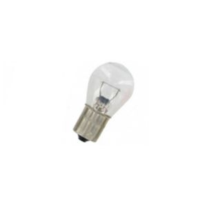 AMPOULE  POIRETTE  BA15S 12V 21W MONOFIL BLANC  (VENDU A L'UNITE)