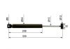 AMORTISSEUR DE TETE BPW ZAF 1,35-1  48.25.58X.XXX