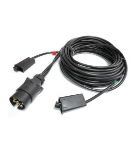 FAISCEAU REMORQUE 7 PLOTS  2 X 6M CONNECTIQUE CARREE AJBA RADEX (prise plastique)