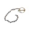 GOUPILLE + CHAINE inox / BARRE DE POITRAIL (Cheval Liberté)