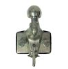 BOULE de 50 QUEUE D'ARRONDE  AMOVIBLE - PERCAGE 90 x 2 Ø 17 - TRACTION : 3000 KG