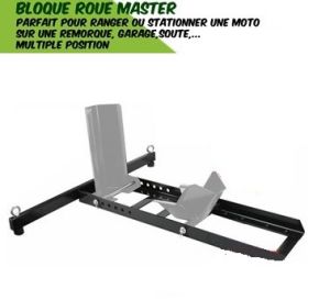 BLOQUE ROUE MASTER  POUR ROUE DE MOTO 16 à 20 "