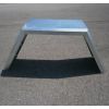GARDE BOUE 2 PLIS RIVETE 14"  (L x l x H) 880*260*370