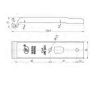 CROCHET DE  GRENOUILLERE A CLIQUET 00637 (Sorel)
