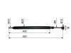 AMORTISSEUR DE TETE COMPATIBLE ALKO 150 V (Longueur 525 mm)