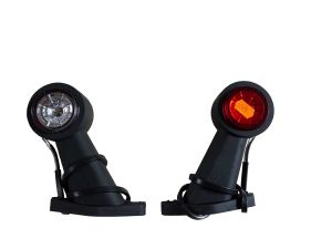 PAIRE DE FEUX DE GABARIT LED BICOLORE FRISTOM FT 0009C (Court)