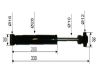 ALKO Compatible Amortisseur de tête 131R avant 1992