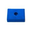 Patin bleu pour remorque bateau 130x100x35 mm