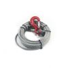 CABLE ACIER AVEC CROCHET POUR TREUIL -> 12,5 M - Ø 7 mm (Alko)