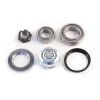 KIT ROULEMENTS BPW 32208+320/28-X + ECROU A CREANEAU + BAGUE ACIER + PLASTIQUE + CABOCHON DIA 53 