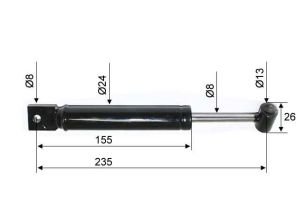 BPW PEITZ Amortisseur de tête PAV/SR 2,0  