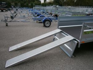 RAMPE ALU 2000*260   1000 KG LA PAIRE 
