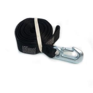 SANGLE AVEC CROCHET POUR TREUIL TRACTION 500  KG - L: 7 M -  l: 40 mm