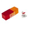 CABOCHON DE FEU RECTANGULAIRE DROIT HELLA (158 x 64 x 51)