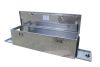 Coffre aluminium rectangulaire 3 ouvertures 1560x400x390 mm
