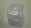 CABOCHON DE FEU DE POSITION BLANC SACEX 2203 CARRE  (63x67x43) 