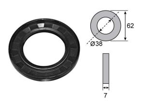 Bague d'étanchéité 38 x 62 x 7