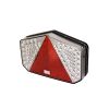 FEU LED DROIT RADEX 7600  220x145xX48 mm (Connectique Ronde 6)