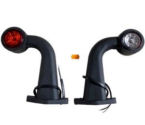 PAIRE DE FEUX DE GABARIT LED BICOLORE FRISTOM FT 0009F (Long)