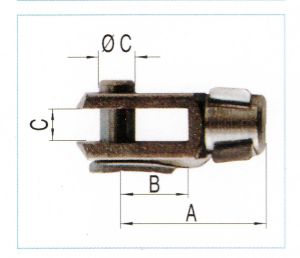 FOURCHE  pour RAG  8/19 6x12 M6