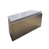 Coffre aluminium trapèze double ouverture 1400/1075 x 410 x 610 mm