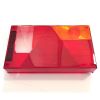 CABOCHON FEU RECTANGULAIRE ASPOCK MULTIPOINT 1 DROIT