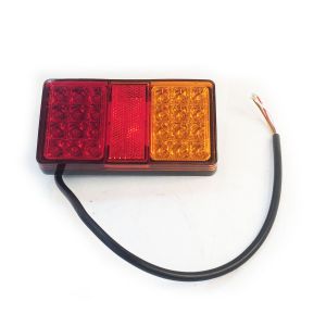 Feu LED rectangulaire PROPLAST Veilleuse/stop/clignotant & catadioptre 