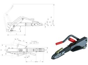 COMMANDE DE FREINAGE GOETT 549A2E - 490-970 KG  SV 166 / 215 