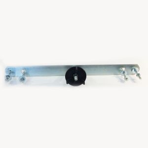 Support de roue de secours universel 600×50 mm avec brides 05669