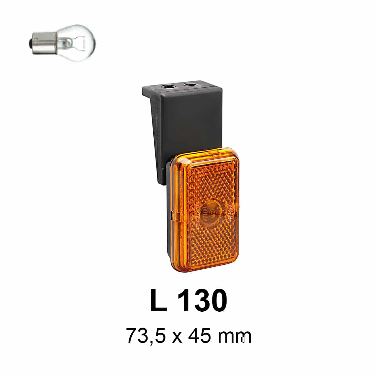 Feu de position latéral SMLR 130-WP 12 V Jokon 12.1004.031