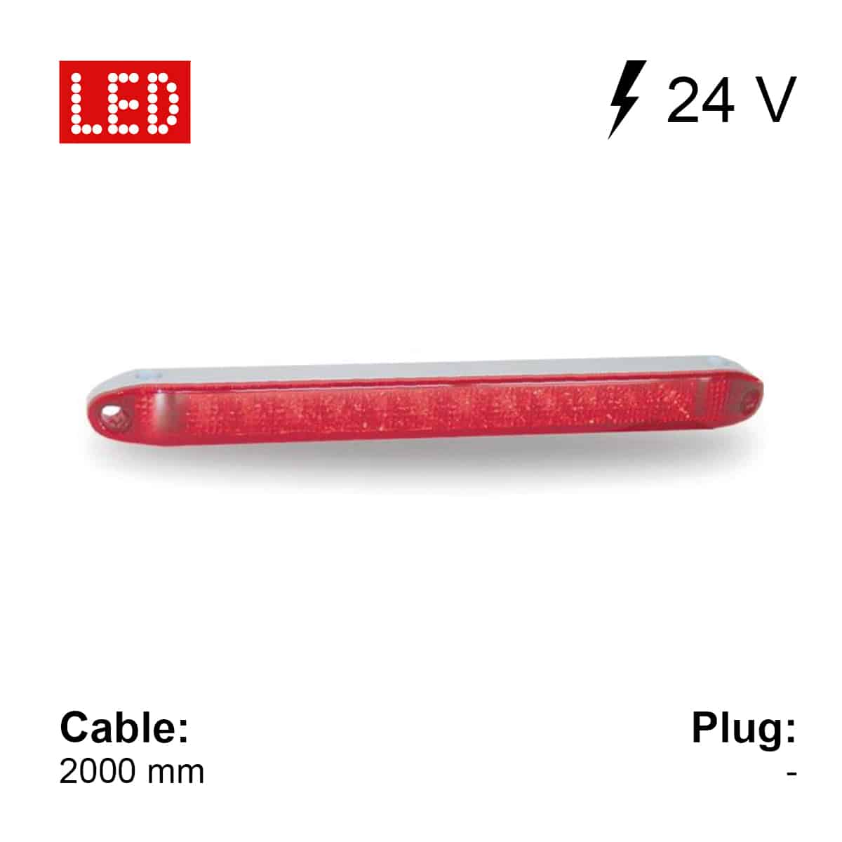 Feu stop additionnel ZHBL 20 24 V (stop) Jokon 15.0021.012