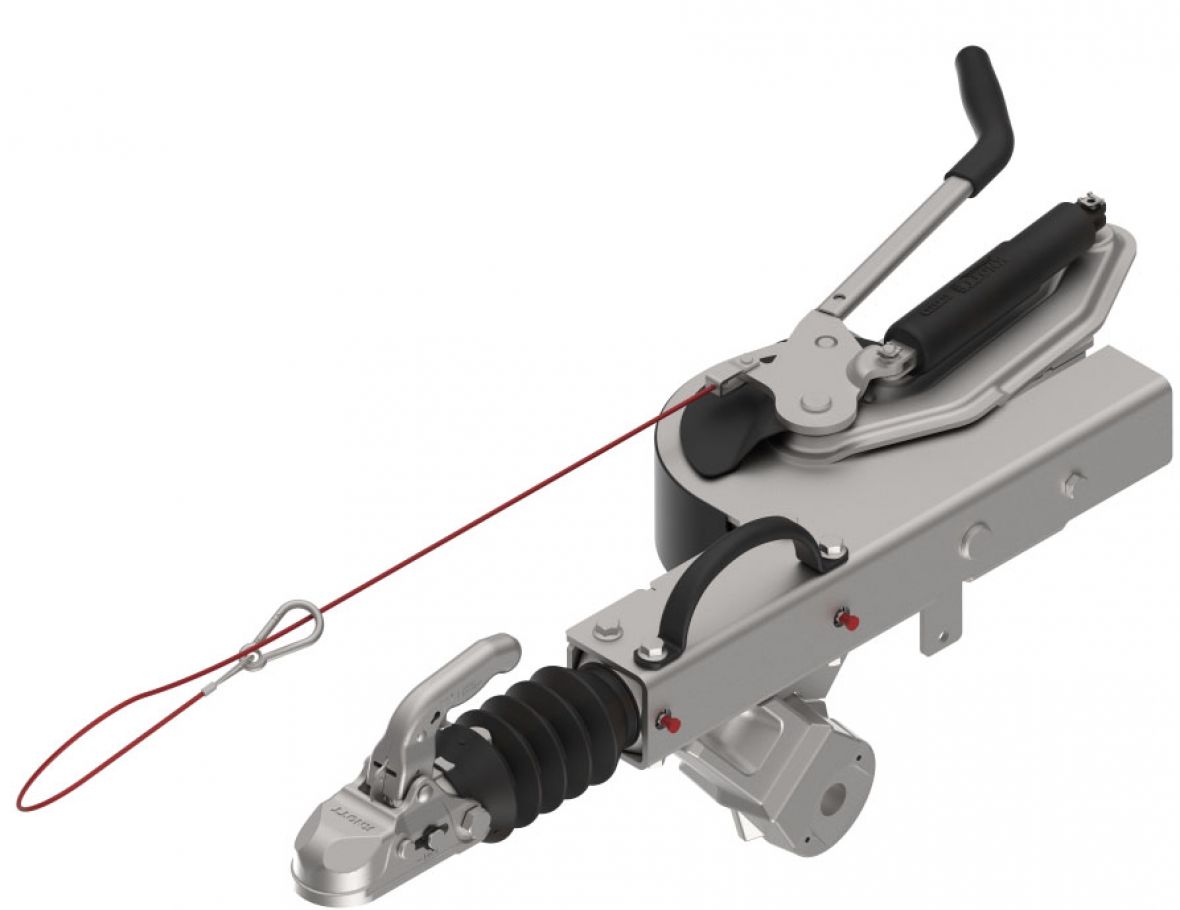 Commande de freinage à inertie, avec tête d’attelage Knott 202259.004