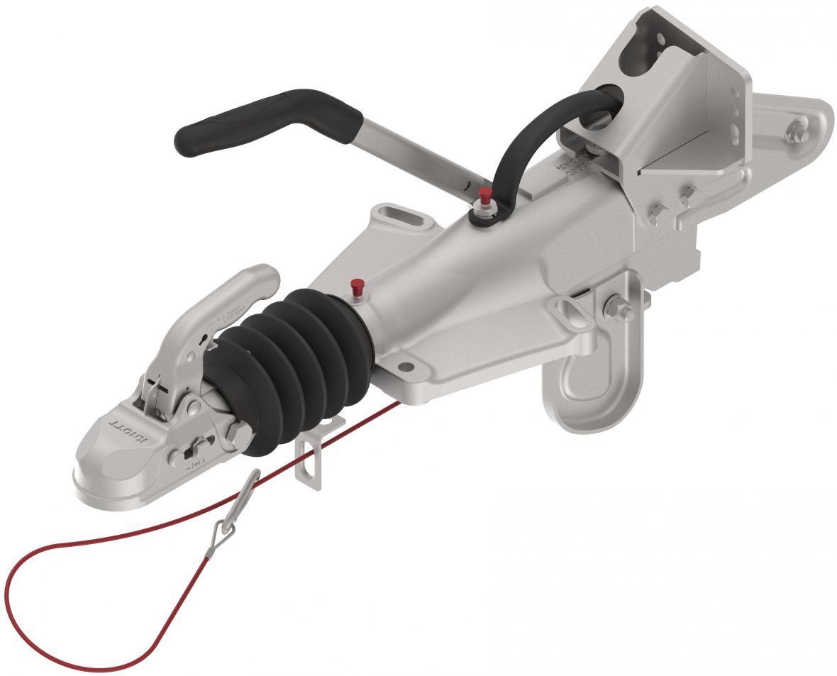Roue jockey KFG30-A avec console Knott 202369.005