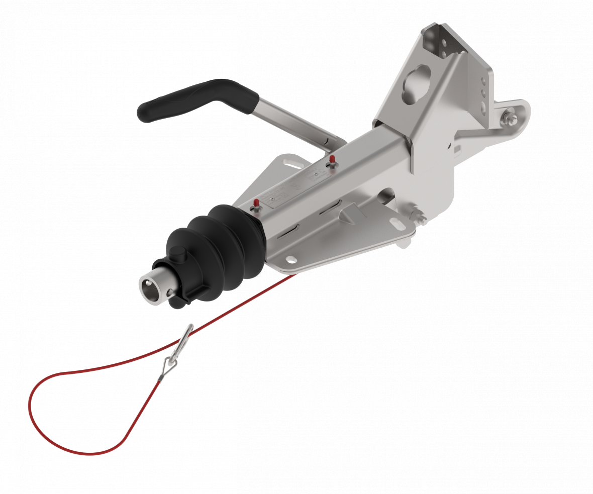 Commande de frein KF13 avec console roue jockey sans tête Knott 202475.007
