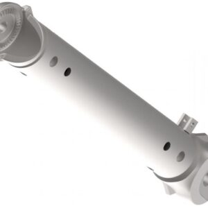 Commande de freinage à inertie, pièce intermédiaire coudée 500mm Knott 203318.054