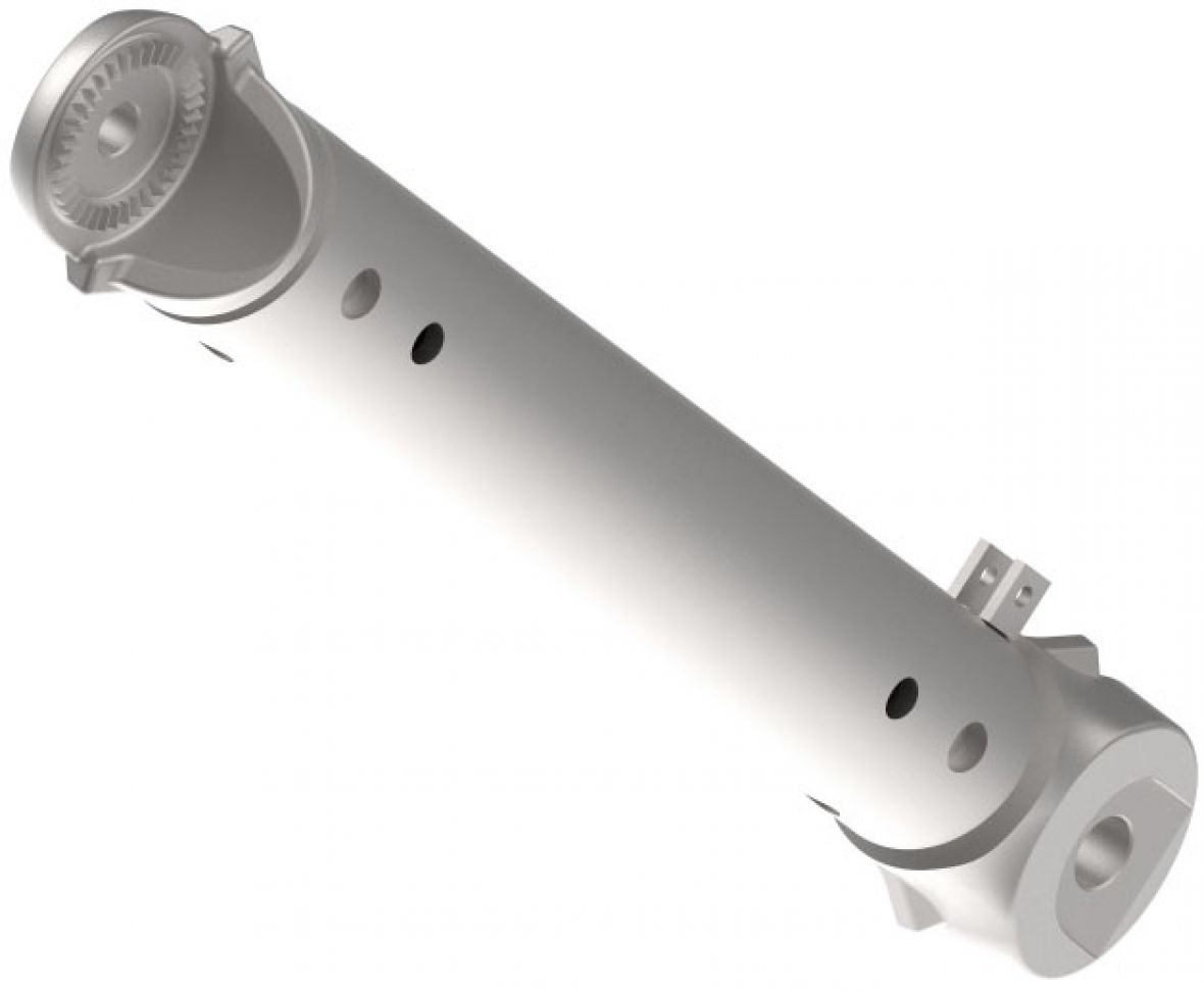 Commande de freinage à inertie, pièce intermédiaire coudée 600mm Knott 207023.052