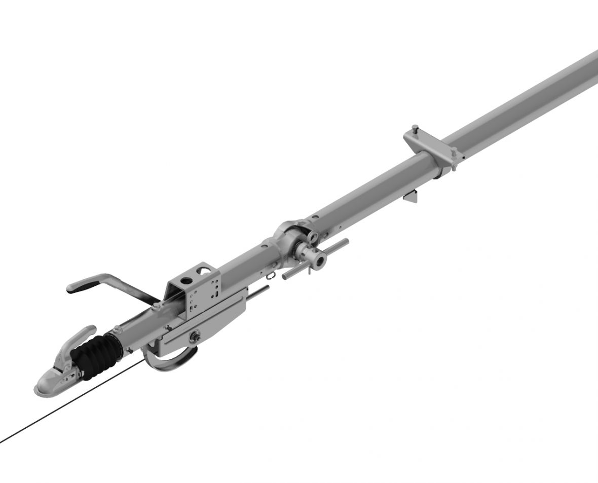 Commande de freinage KR amovible 1100-2000 kg Knott 203461.001