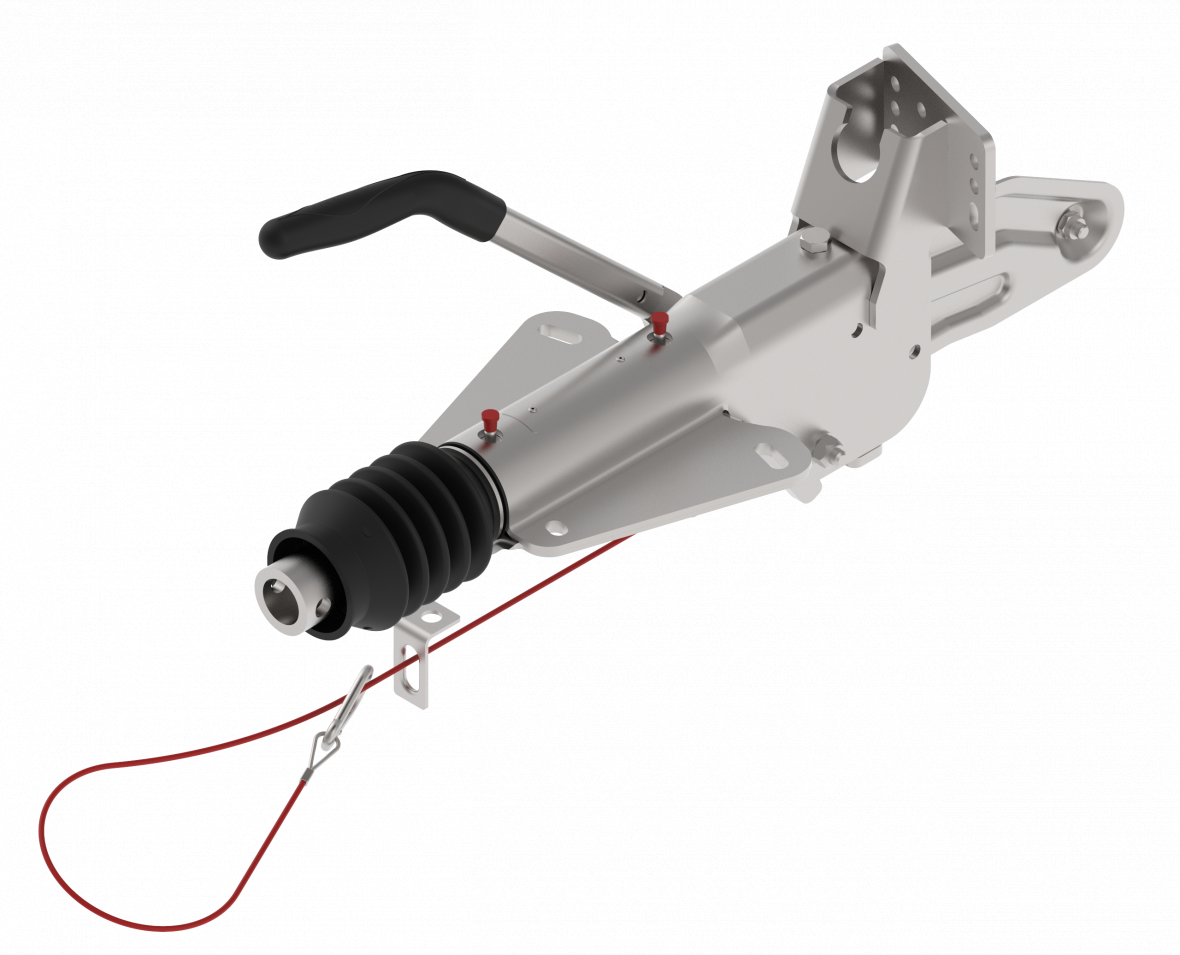 Roue jockey KF30-E avec console Knott 204303.006