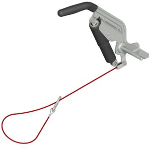 Levier de frein à main complet (avec ressort compensateur pos. 25) Knott 205056.001