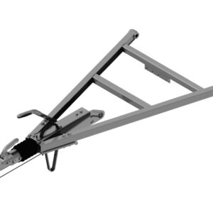 Timon en V complet 3500 kg anneau DIN Knott 205253.002