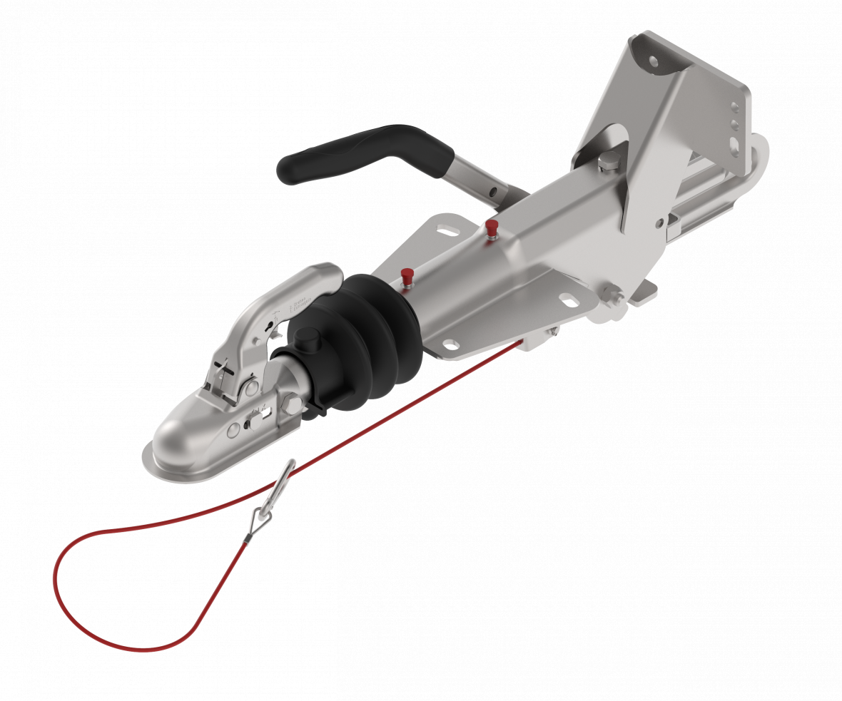 Commande de frein KFL12-C avec console roue jockey Knott 206869.001